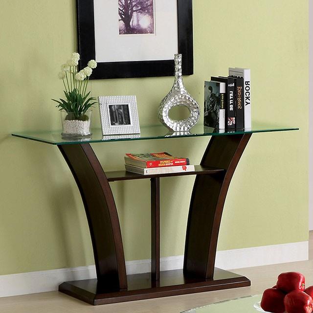 Furniture of America Manhattan CM4104S-PK Sofa Table IMAGE 1